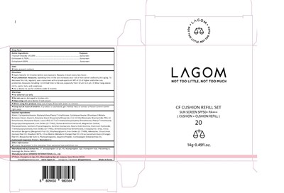 Image Description (Lagom Cf Refill Set 20)